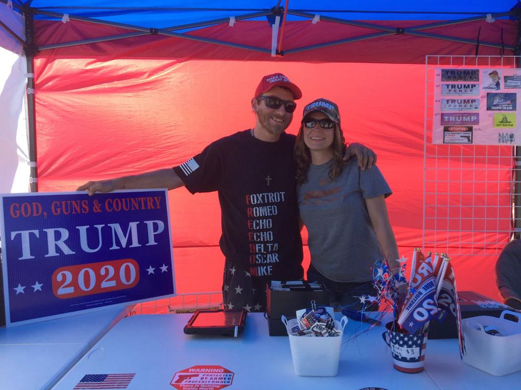 Pocatello Couple Promotes President Trump At Lava Hot Springs Fireworks Show Community Idahostatejournal Com