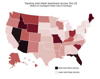 Map of Anti-Mask Activity