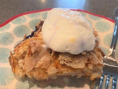 Belle's Rhubarb Pudding Cake