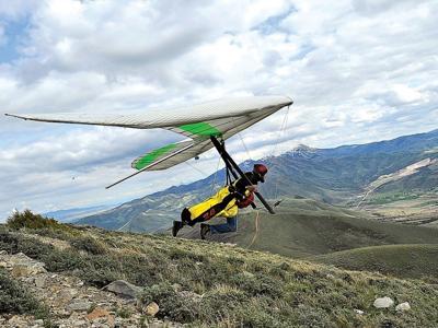 Local hang-gliding enthusiast describes sport as, 'a primal, whole-body experience'