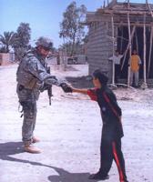 Commemorative AR-15 given to Sgt. Blake Stephens' family