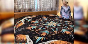 From a treadle machine at age 8 to best of Sshow at 88: Janet Paniogue never stopped sewing