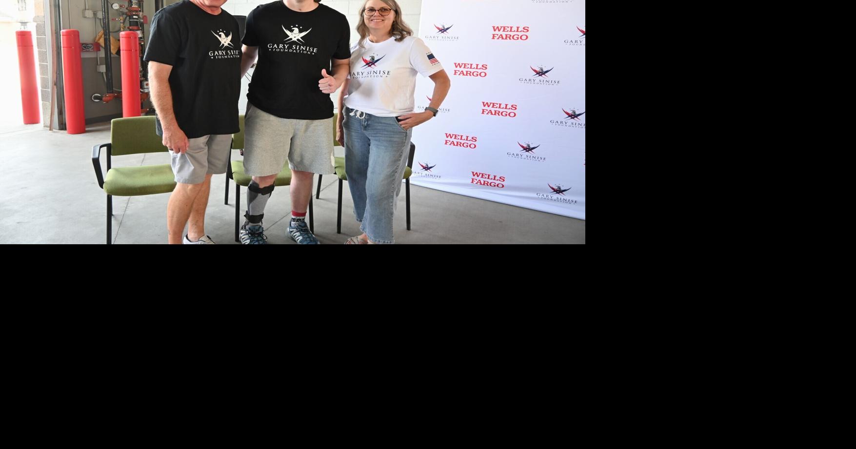 Wildland firefighter Justin Shaw honored two years into recovery