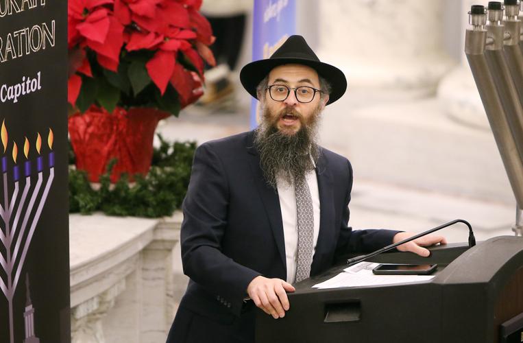 Menorah Lighting at the Idaho State Capitol