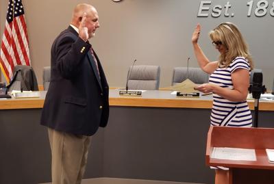 Retired Pocatello Police Chief Scott Marchand sworn in