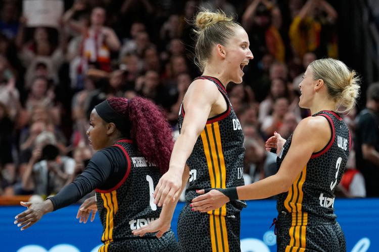 WCup Germany Belgium Basketball