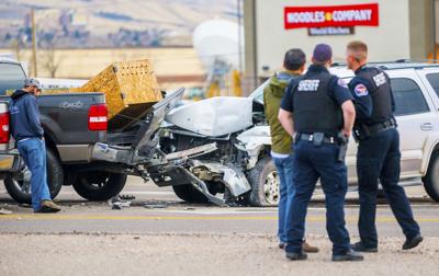 Wreck near Pine Ridge