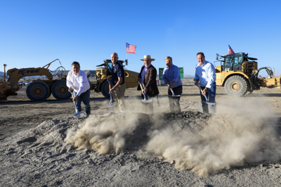 Green River Energy Center groundbreaking