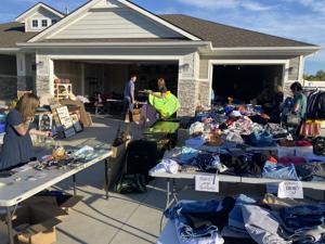 Local mother and daughter hold garage sale to raise money for Giving Machine