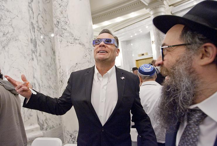 Menorah Lighting at the Idaho State Capitol