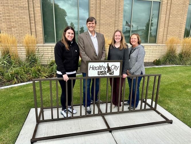 Portneuf Health Trust promotes healthy living by donating bike racks