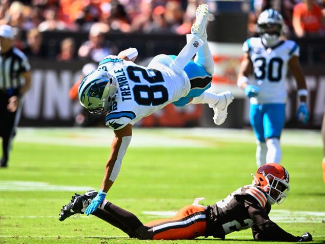 APTOPIX Panthers Browns Football