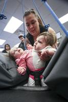 Utah agency designs baby jumper for conjoined Blackfoot twins