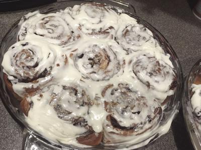 Belle's cinnamon rolls