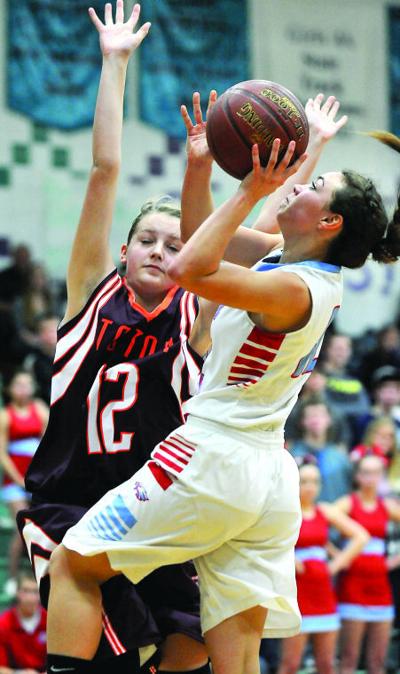 Marsh Valley girls basketball