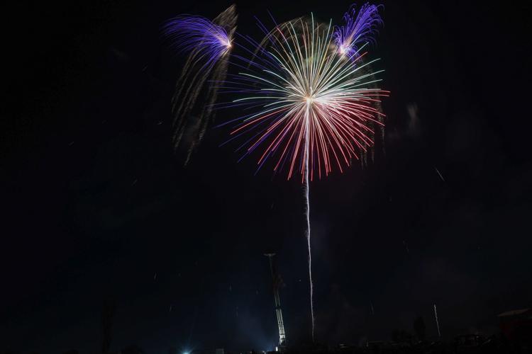 Photos of the July 4 fireworks at the fairgrounds in Pocatello