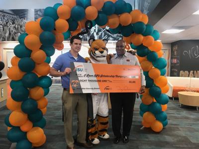 ISU Credit Union Kicks Starts 35th annual I Love ISU Campaign with $8,000 Gift