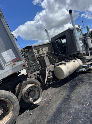 Interstate 84 still partially blocked hours after semi slams into concrete barrier in construction zone