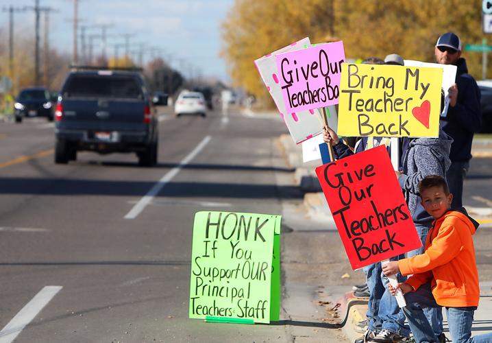 Middleton School protest