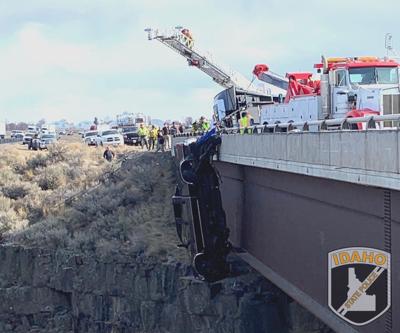 Close call at the gorge