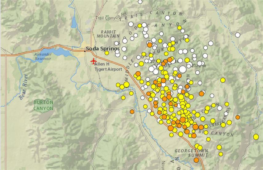 Earthquakes continue in Southeast Idaho, but exact number is hard to