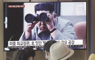 South Korea North Korea Projectiles