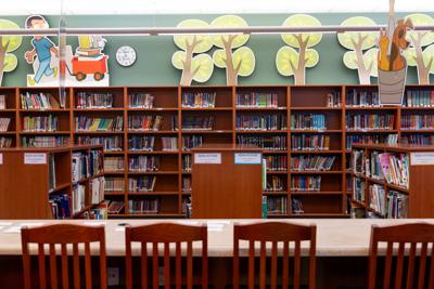 Woodrow Wilson Elementary School library