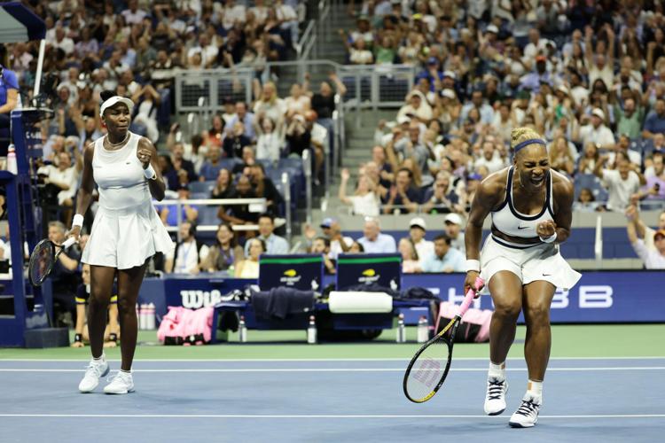 Venus and Serena Williams put on a show in thrilling U.S. Open return, in photos