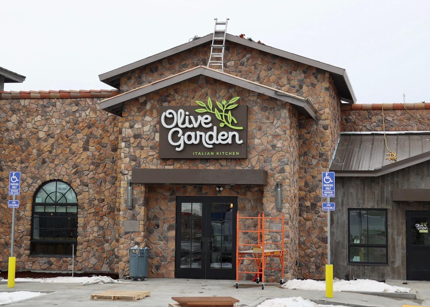 Chubbuck Olive Garden nearing completion, expected to open in January
