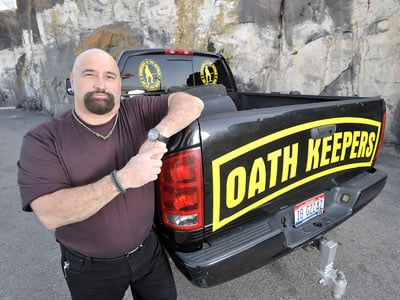 Idaho President of the Oath Keepers Mike Chism
