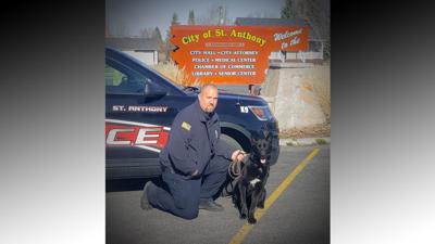 Erik Estrada's task force donates narcotics dog to St. Anthony Police Department