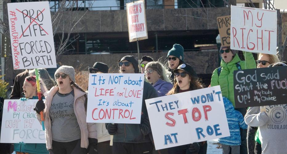 Division on Idaho Capitol steps during annual March For Life | Local ...