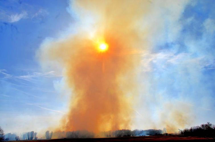 'Deadwood Fire' burns 45 Hibbard acres, multiple fire agencies respond