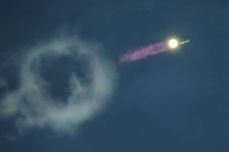 APTOPIX SpaceX Starship Launch
