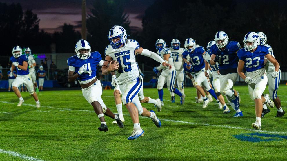 PREP FOOTBALL ROUNDUP: Perry's 526-yard night not enough as Sugar-Salem outlasts Preston; West Side topples Declo