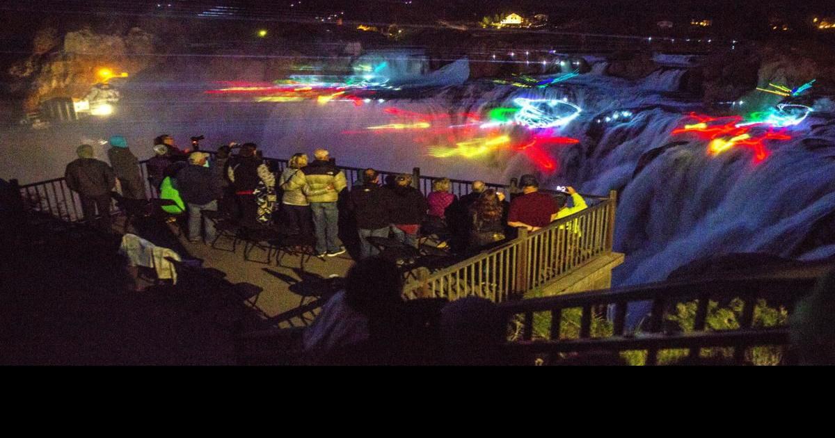 Lights and lasers show returns to Shoshone Falls next month Local