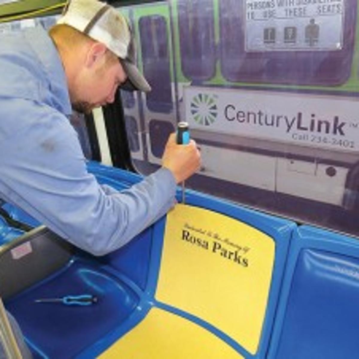 Rosa Parks Seats Installed On Local Buses Local Idahostatejournal Com