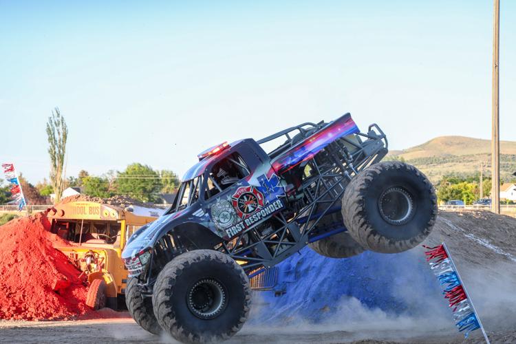 Photos of the monster trucks at the Pocatello fairgrounds Freeaccess