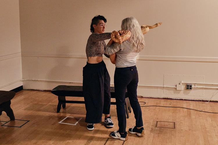 Photos show snakes auditioning for a role at New York’s Metropolitan Opera