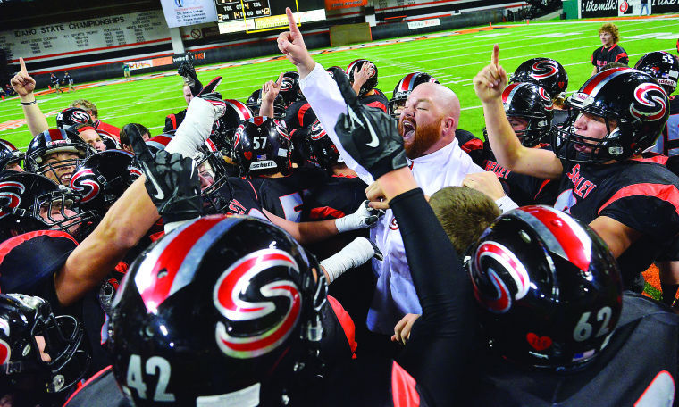 Twice the champs — The Shelley Russets win their second state football ...