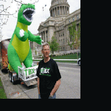 Rammell camp unveils 16 foot T-Rex | Local | idahostatejournal.com