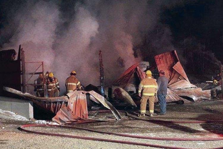 Blaze destroys in Inkom Local