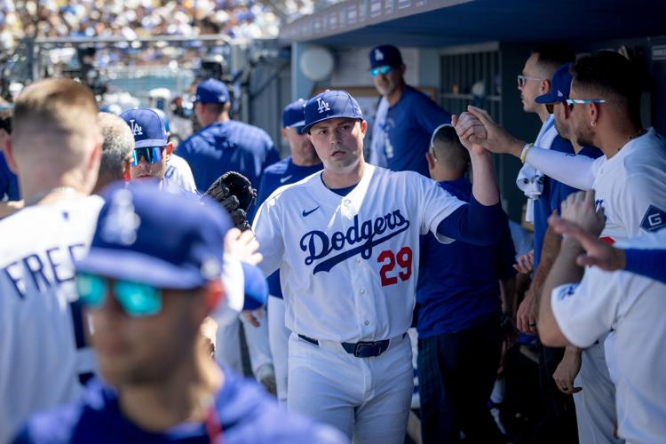 Brewers Dodgers Baseball