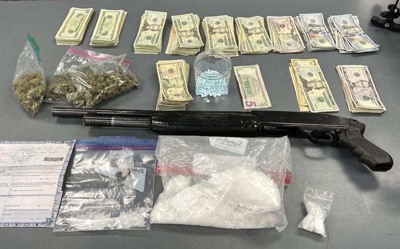 Police Two local residents caught with over one pound of meth, 500