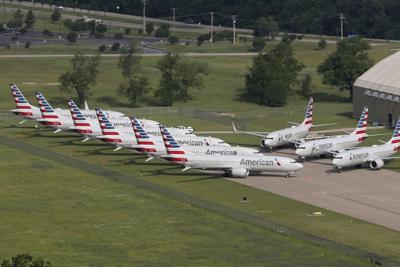 American Airlines Boeing Plane