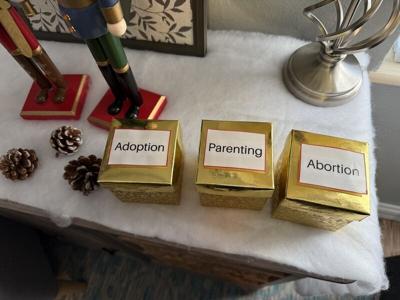 pregnancy center info boxes