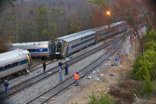 2 Amtrak workers killed, 116 hurt in South Carolina crash