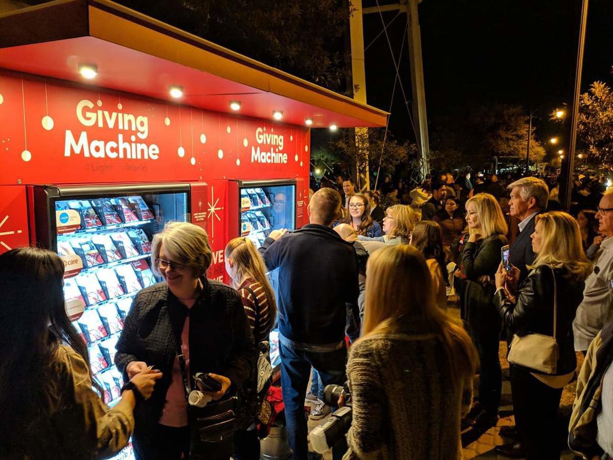 The Giving Machine Locations 2025