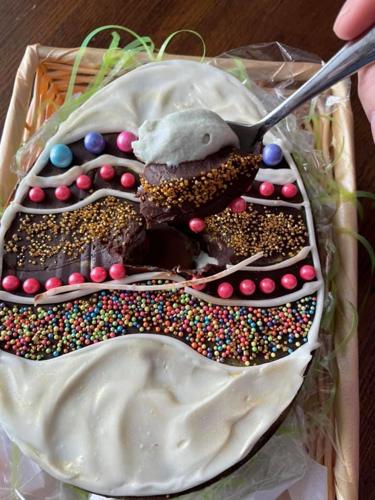 chocolate-filled Easter egg treats