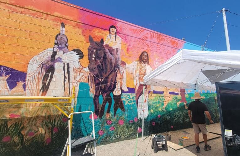 shoshone mural